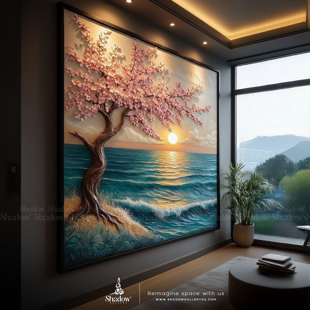 Beautiful Nature Abstract Art Print – premium framed canvas wall art