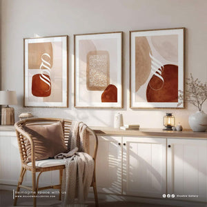 3-Pieces Islamic Frames Set – Allah-Mohamed – premium framed canvas wall art