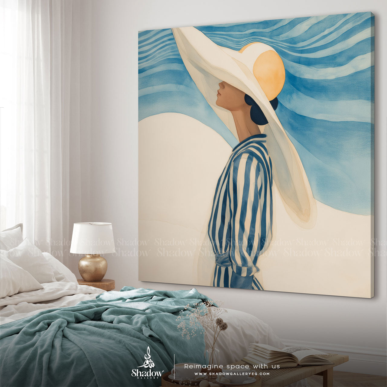 Timeless Coastal Chic Wall – premium framed canvas wall art