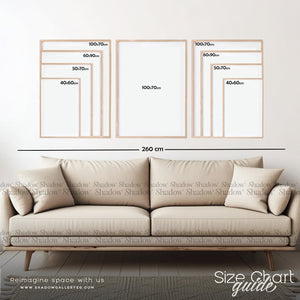 Sabr Shukr Tawakkul / Patience Gratitude Reliance – styled in a modern room setting