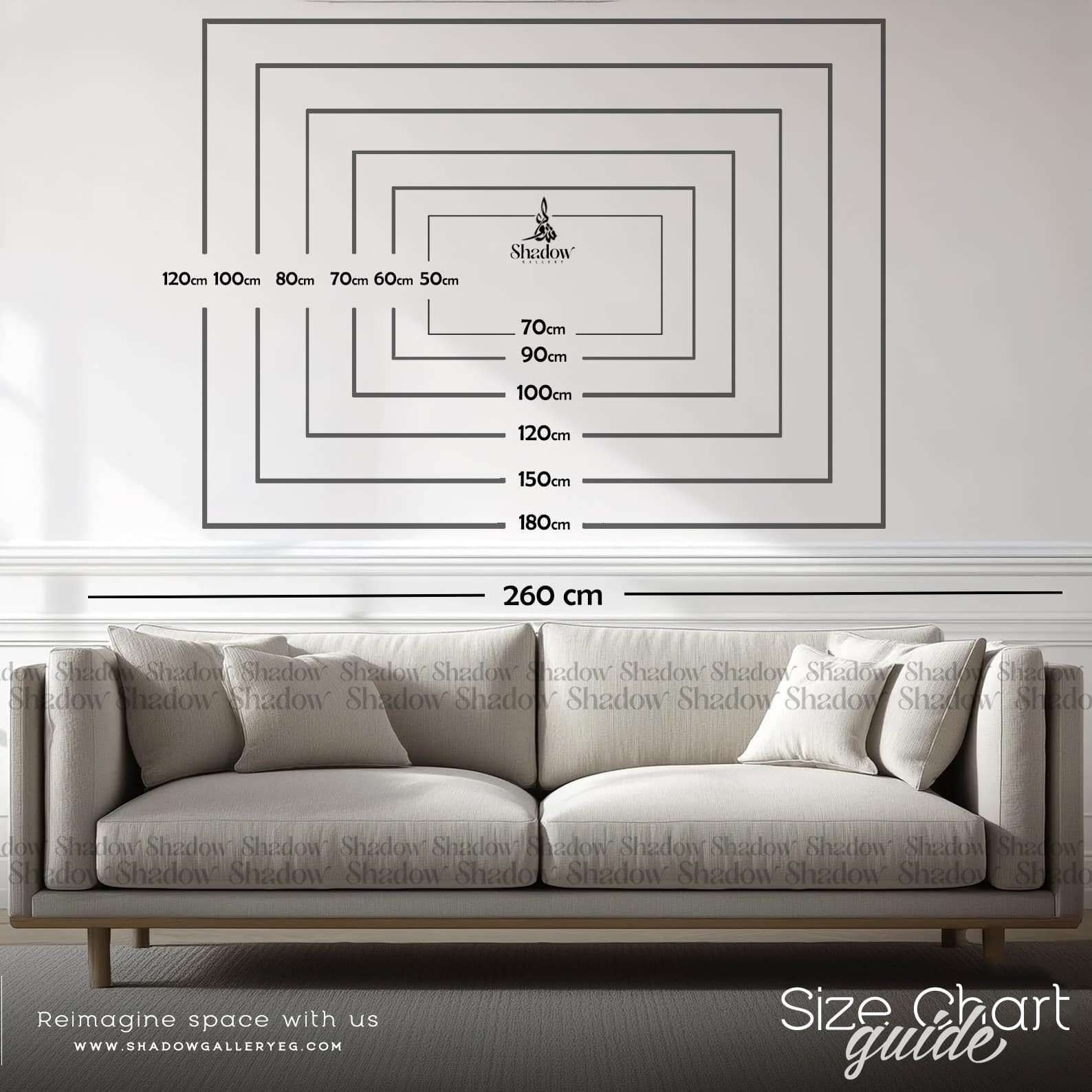 Mashaa' Allah  Canvas Wall Art – styled in a modern room setting
