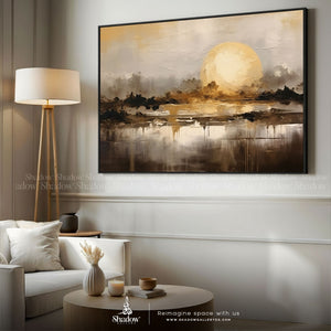 Modern Abstract Canvas landscape – premium framed canvas wall art