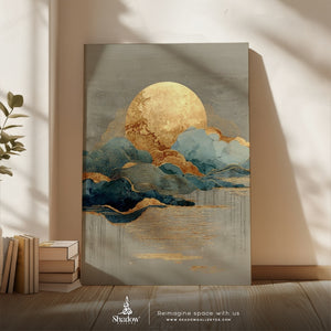 Unique Artistic Art Piece – styled in a modern room setting